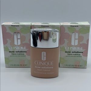 Clinique acne solutions liquid makeup Bundle (3)